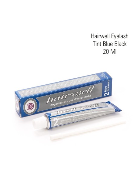 Hairwell wimper- en wenkbrauwverf blauwzwart – 20 ml