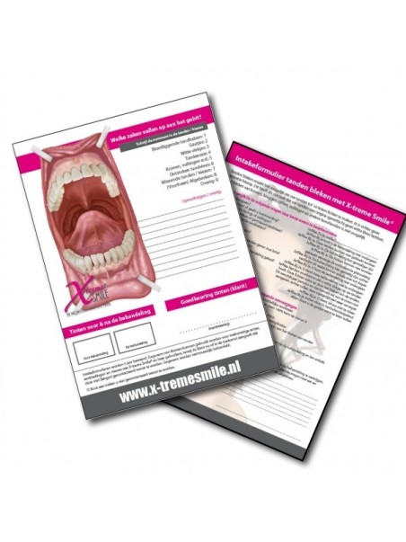 X-treme Smile® intakeformulieren – 25 stuks
