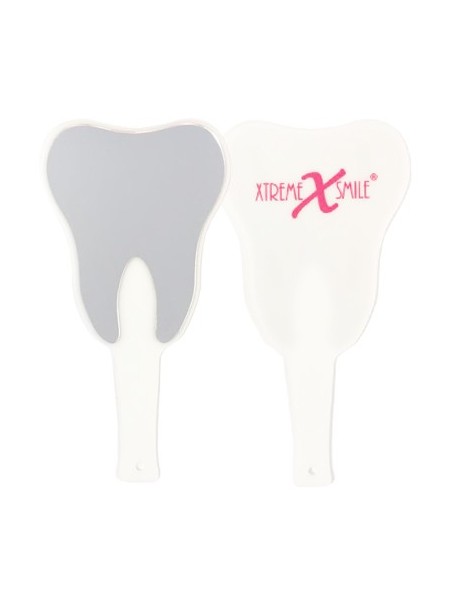 X-treme Smile® handspiegel in tandvorm