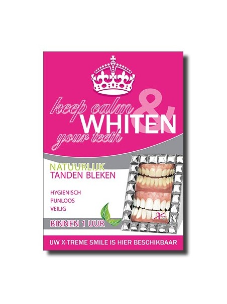 X-treme Smile® Before & After-poster – A3