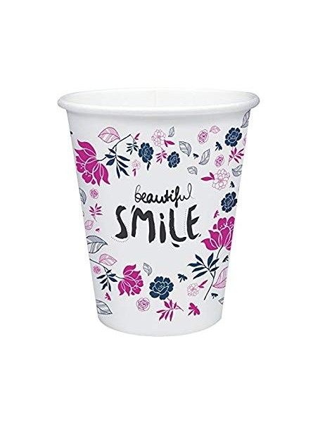 Smile papieren bekers