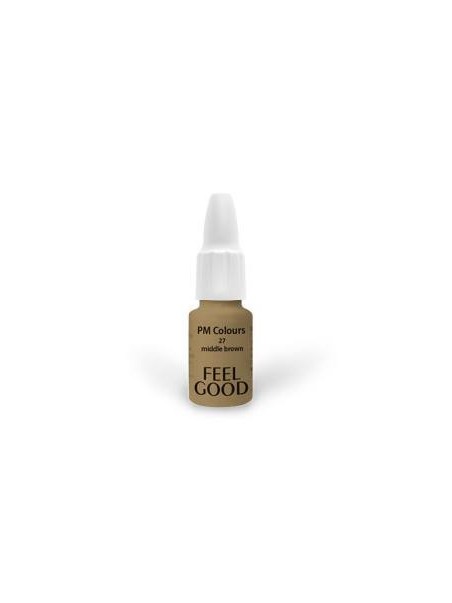 Feelgood Pigment - 27 - Middle Brown 10ml.