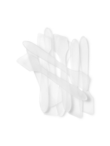 Transparante Spatels 25 stuks