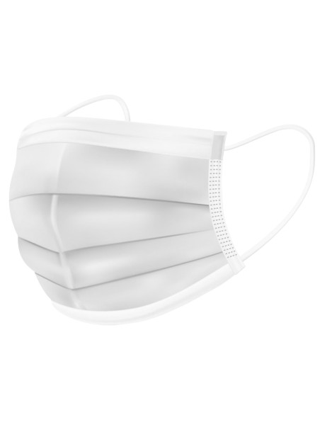 Mondkapjes 3-laags met oorelastieken – 50 stuks