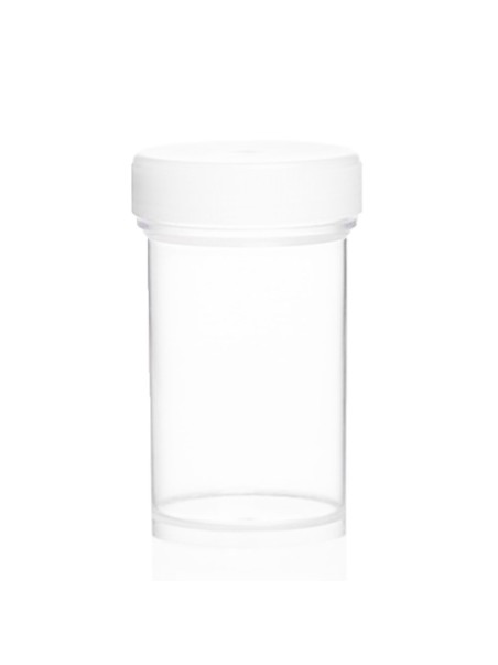 Lege potjes 20ml. met schroefdop 10st.