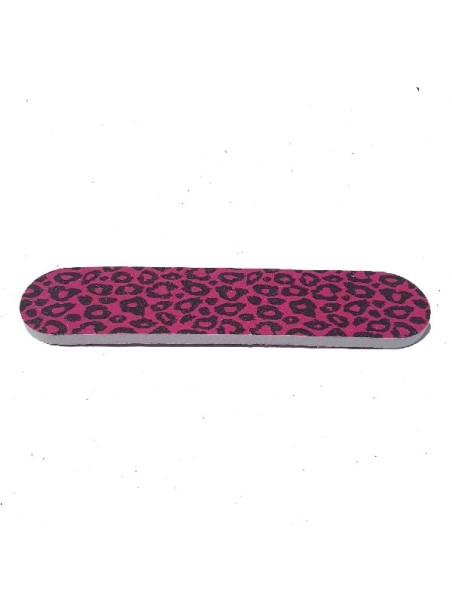 Nagelvijlen met roze panter print 10st.