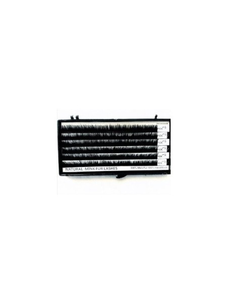 100% Real Mink Fur Wimpers Oxiwhite