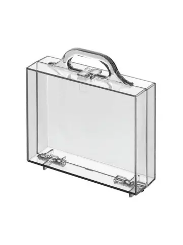 Transparant acryl koffertje