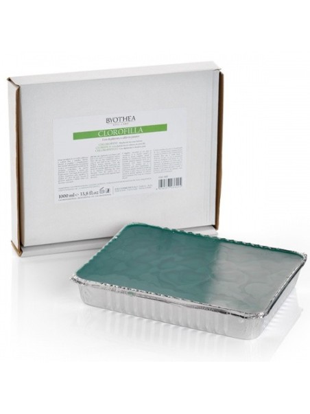 Byothea Chlorofiel wax hars in folie tray 1000g