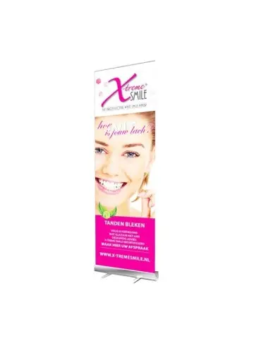 X-treme Smile® Roll-Up Banner