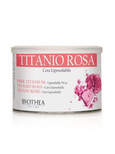 Hars / wax titanium pink 400ml blik