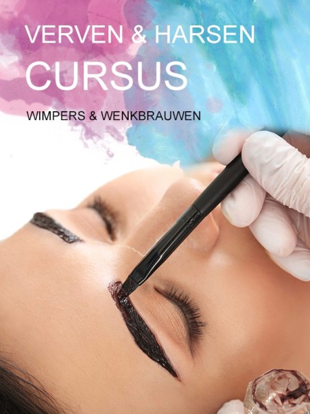 Cursus wimpers en wenkbrauwen verven en harsen