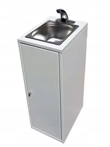 mannelijk Winkelier Gronden Mobiele draagbare wasbak wastafel lavabo geen / zonder wateraansluiting  nodig