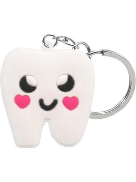 Sleutelhanger tand / kies vorm