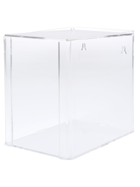 Dental towel dispenser van acryl – 17,5 × 13 × 17 cm