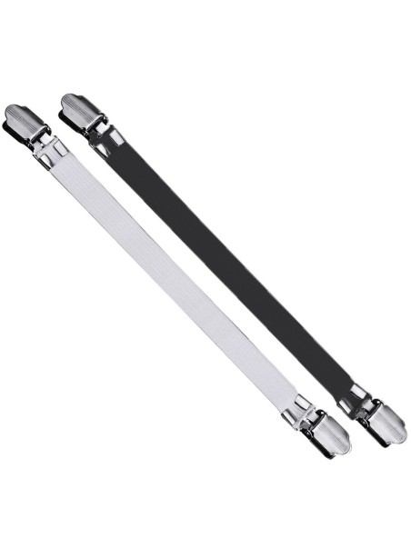 Stoelhoes Spanners Zwart of Wit 23cm - 45cm (set van 2)