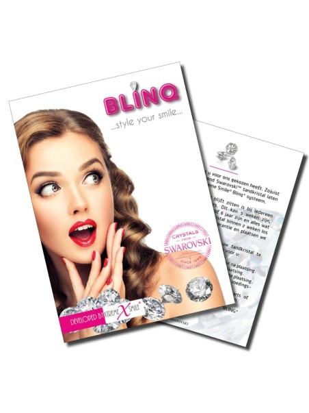 BLINQ® nazorgformulieren tandkristallen – 25 stuks