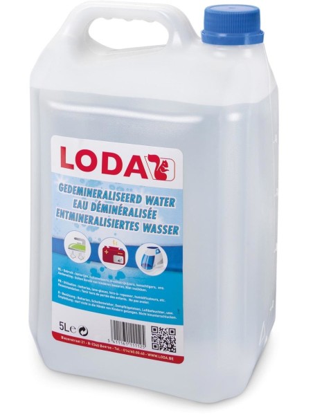 Gedemineraliseerd water 5l.