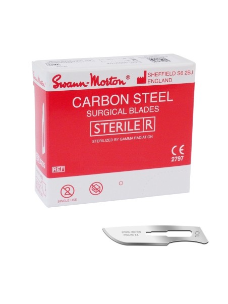 Swann-Morton mesjes nr. 10 - 100 stuks steriel