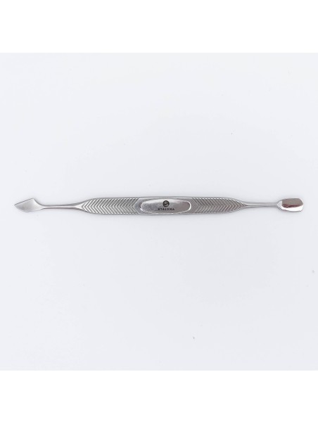 Stalena L-01 dubbele nagelriemduwer en platte schraper