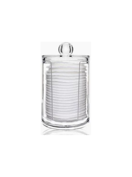 Wattenschijfjes Dispenser Acryl laag
