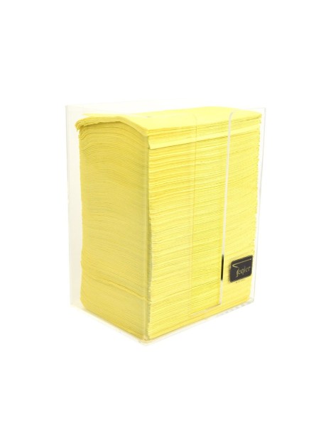 Dental towel dispenser van acryl – 18 × 13,8 × 23,5 cm