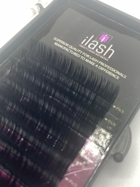 iLash Wimperextensions Silk Lash D Krul