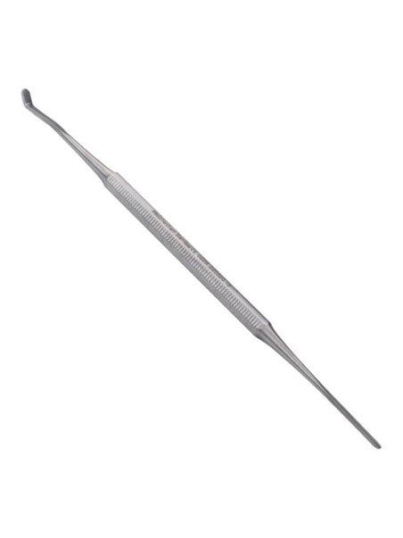 Nagelheffer / Palpator Dubbelzijdig RVS 15cm.