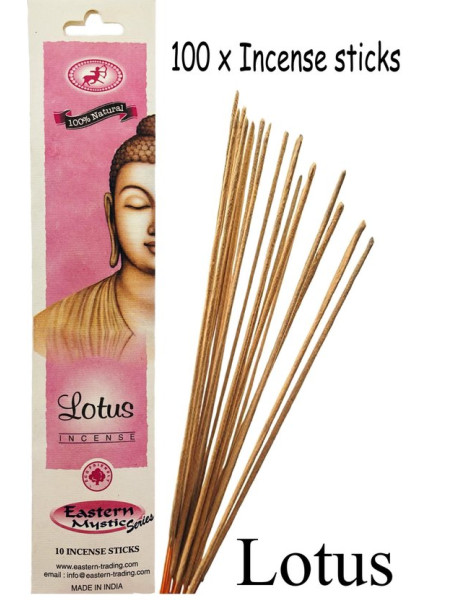 Lotus Wierook 10 Stuks Incense sticks - 25cm