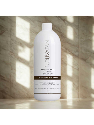 Organische Spraytan vloeistof of lotion van Nouvatan in 10% DHA