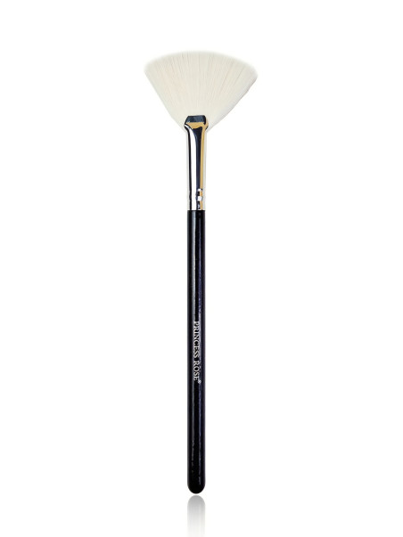 Waaierkwast Professional Zwart / Wit