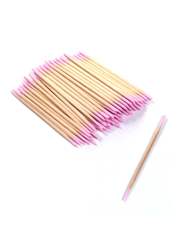 Wattenstaafjes Houten Mini Applicators 100st.