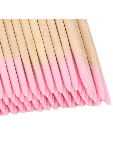 Wattenstaafjes Houten Mini Applicators 100st.