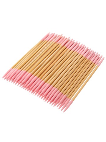 Wattenstaafjes Houten Mini Applicators 100st.