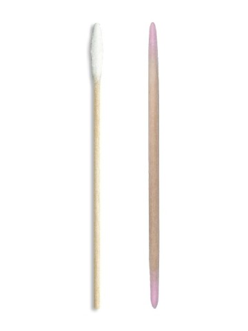 Wattenstaafjes Houten Mini Applicators 100st.