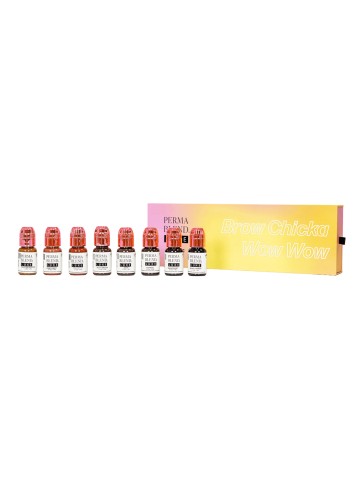 Perma Blend Luxe Brow Chicka Wow Wow Brow Set (8x15ml.)