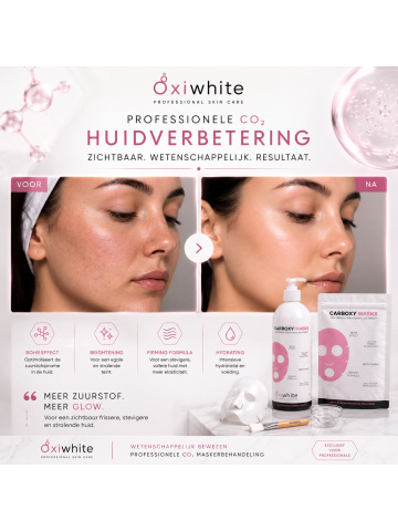 Oxiwhite Carboxy Therapy salonverpakking 500 ml